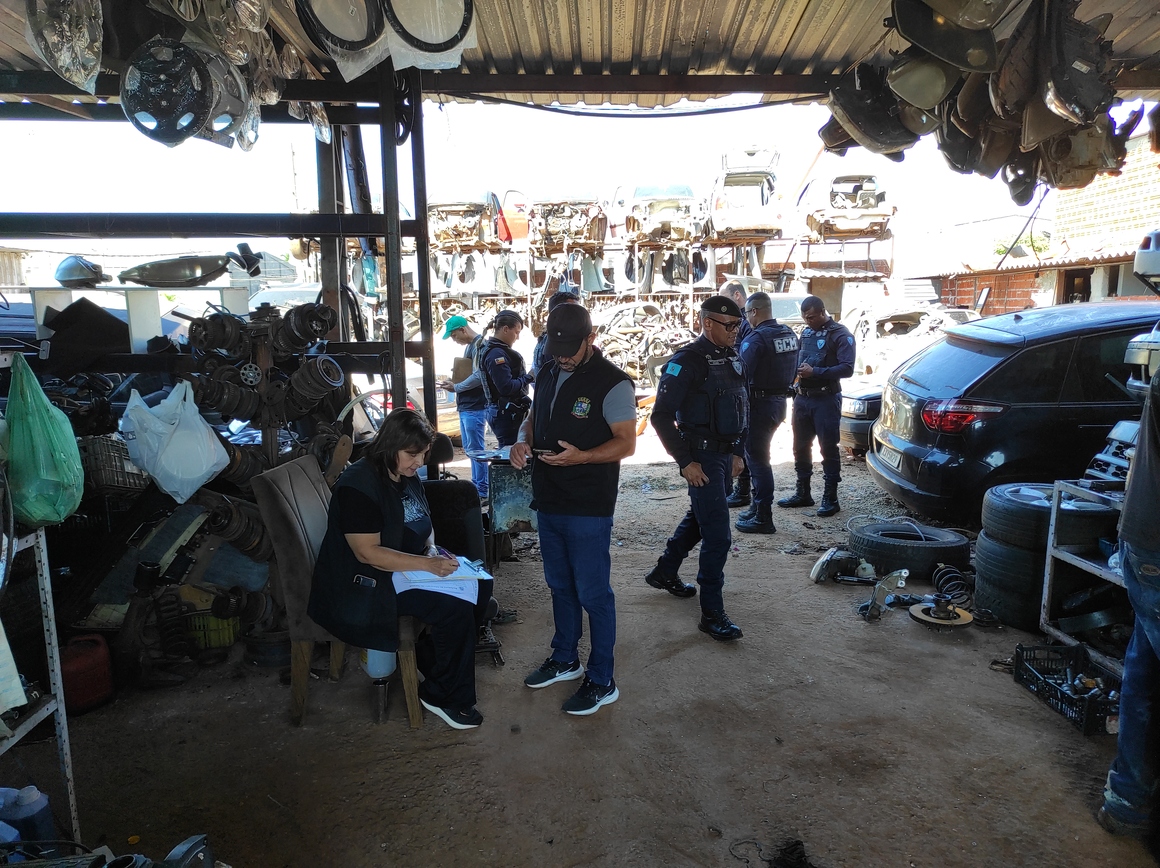 Forças de segurança de Sarandi realizam fiscalização integrada após denúncias e identificam irregularidades